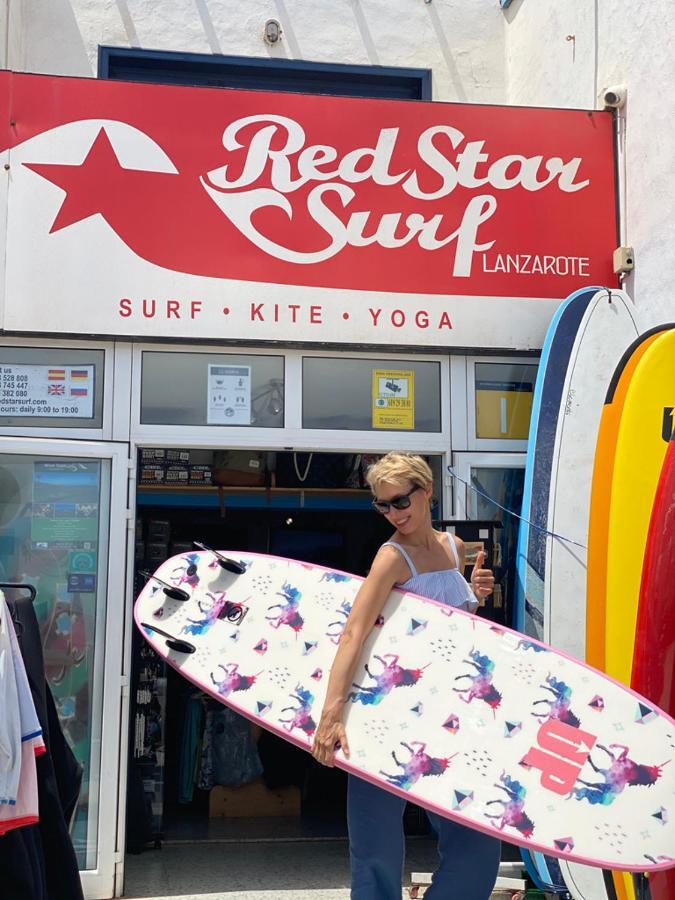 A Pousada Red Star Surf & Yoga Camp Lanzarote Famara Exterior foto