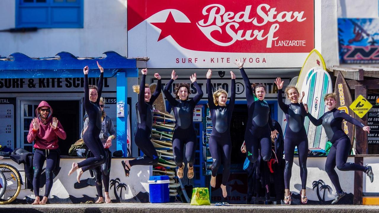 A Pousada Red Star Surf & Yoga Camp Lanzarote Famara Exterior foto